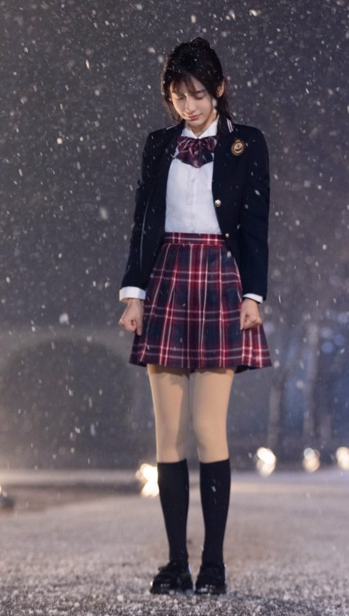 《暮色心约》杨颖Angelababy穿上校服变身学生妹(1/6)