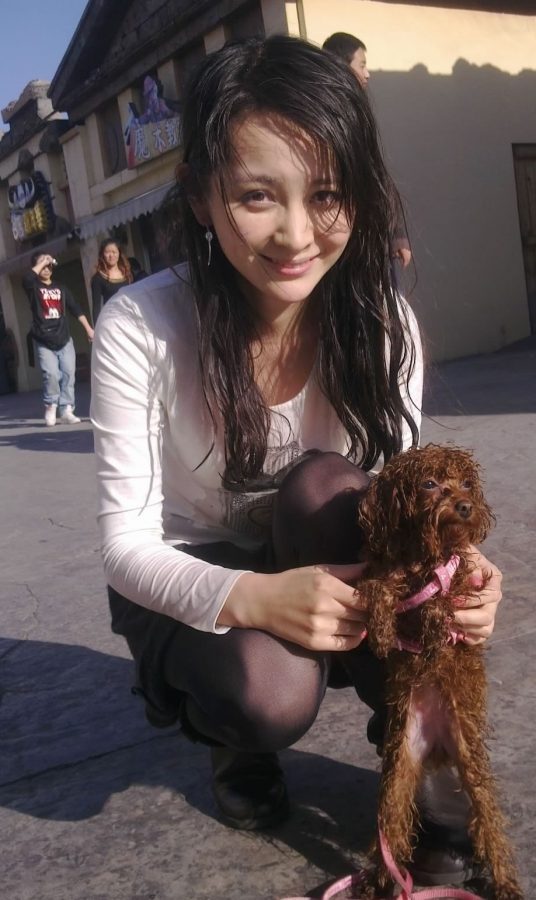 Photos of Sha Deng's black pantyhose and legs in her early years(2/2)