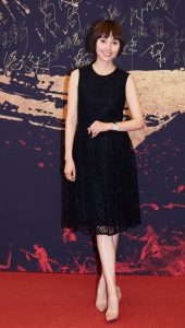袁泉宣传电影《危城》红毯上的高跟玉腿