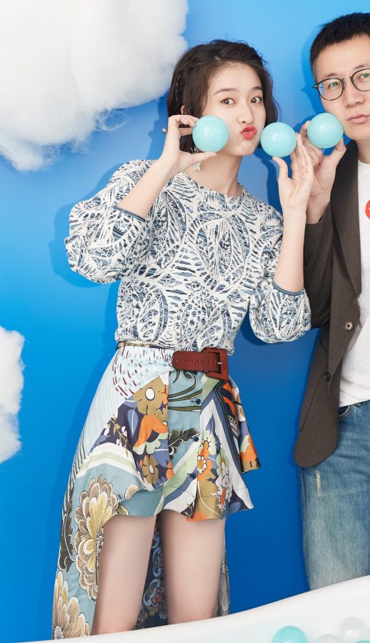 Zhang Xueying showed off her super white legs when attending an event(7/8)