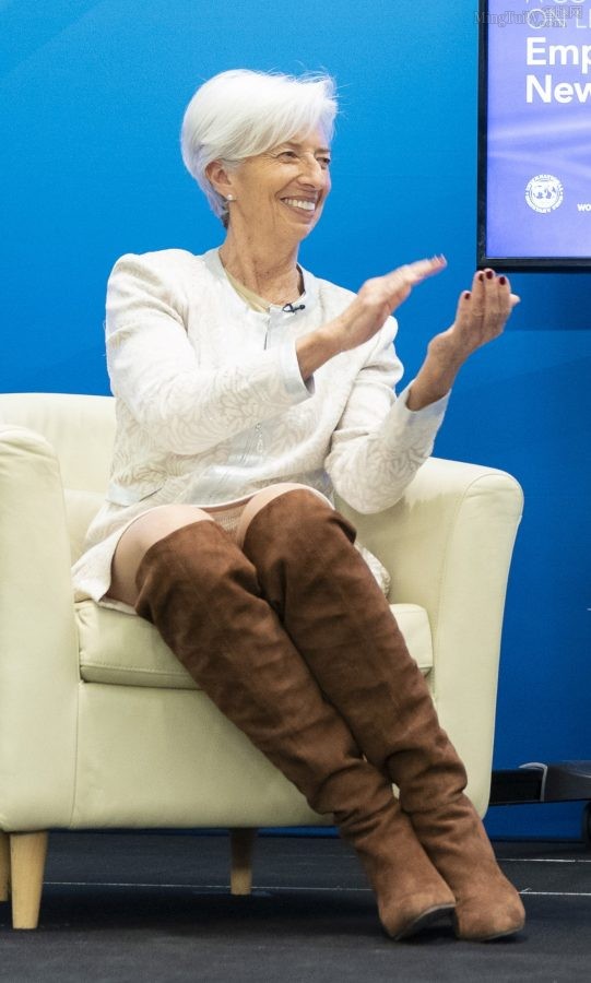 国际货币基金组织两任总裁Christine Lagarde和Kristalina Georgieva(7/8)