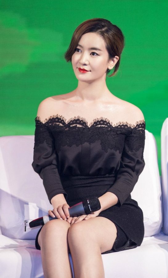 李晟顺滑美腿穿红底恨天高参加活动(3/5)
