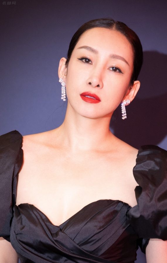 40路美女秦海璐穿深V礼服秀事业线(3/9)