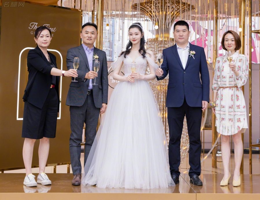 宋轶身穿吊带薄纱裙出席化妆品品牌线下活动美丽撩人(8/9)