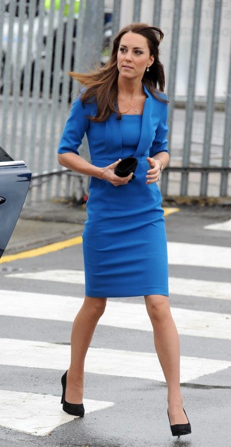 Kate Middleton气质端庄优雅腿穿丝袜高跟外出（第7张/共10张）