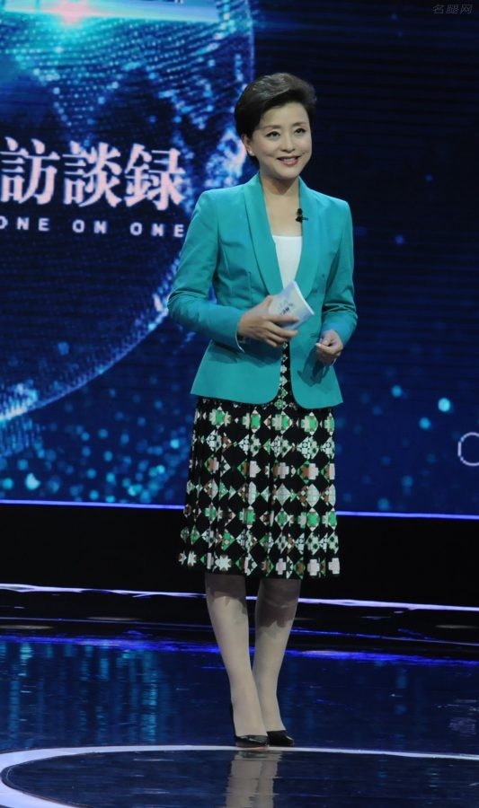 杨澜穿细高跟丝袜坐姿翘脚(12/15)