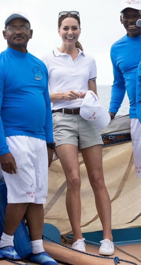 英国王妃Kate Middleton休闲装美腿外出(4/8)