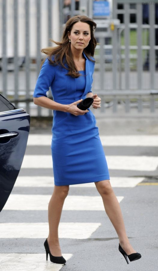 Kate Middleton气质端庄优雅腿穿丝袜高跟外出(6/10)