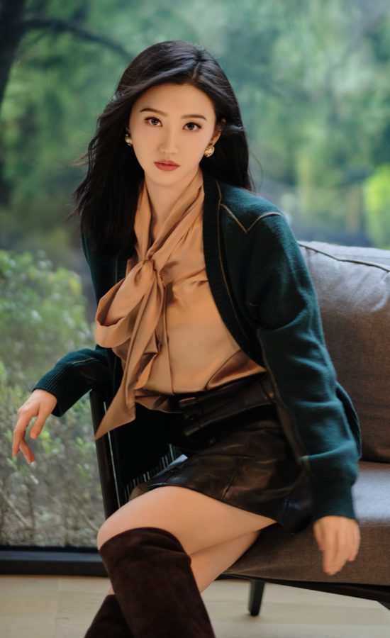《令人心动的offer》景甜短裙长靴穿搭(2/9)