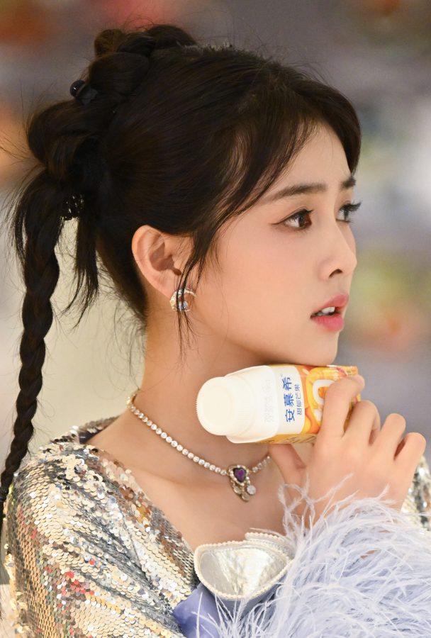 《奔跑吧》白鹿甜美可爱美腿细长(4/4)