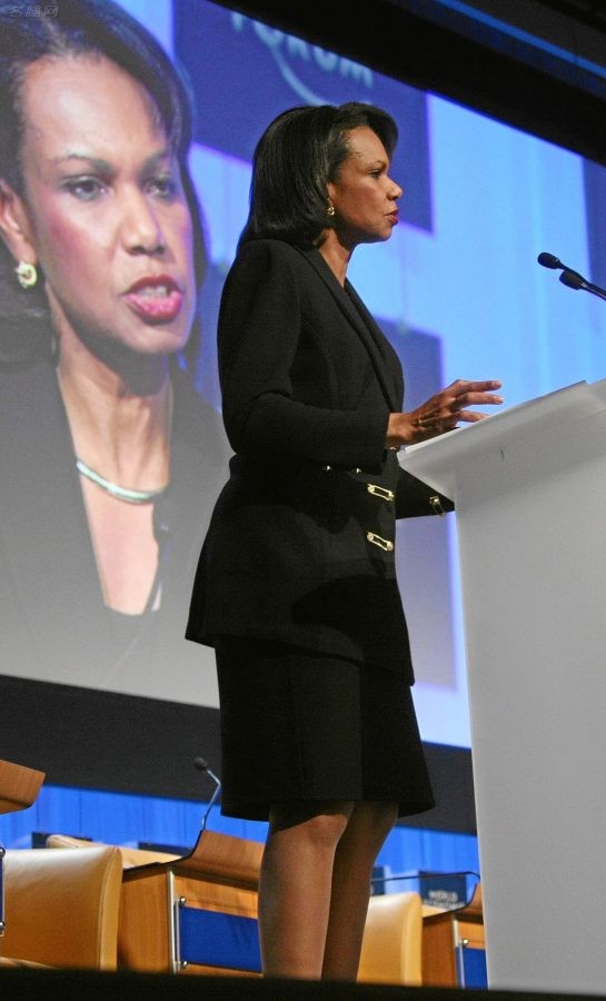 不喜勿喷美国前国务卿赖斯Condoleezza Rice的灰丝袜腿(6/6)