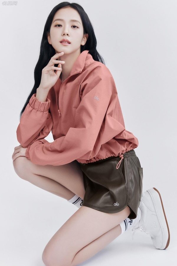 金智秀多套服饰运动短裤瑜伽裤长腿美丽(7/10)