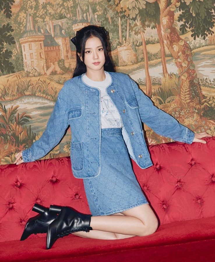 BLACKPINK成员Jisoo金智秀为品牌拍摄宣传照(4/10)