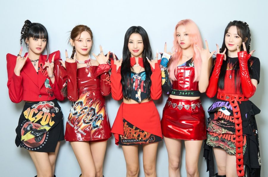 K-Pop, (G)-I-DLE成员合影青春少女们的美丽大腿(3/3)