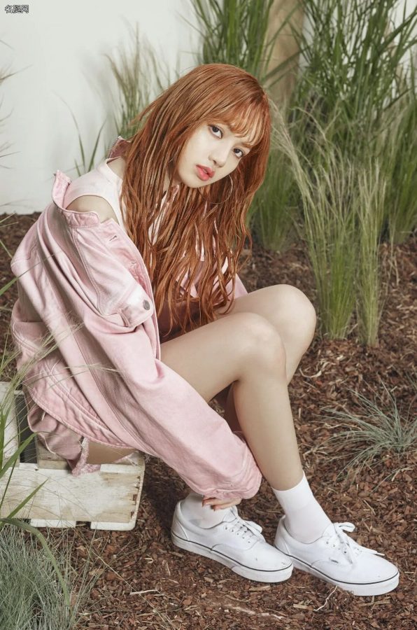 BLACKPINK成员LISA牛仔热裤美腿写真照(4/9)