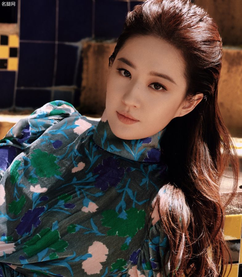 刘亦菲完美的五官和阳光下光滑的玉腿(2/10)