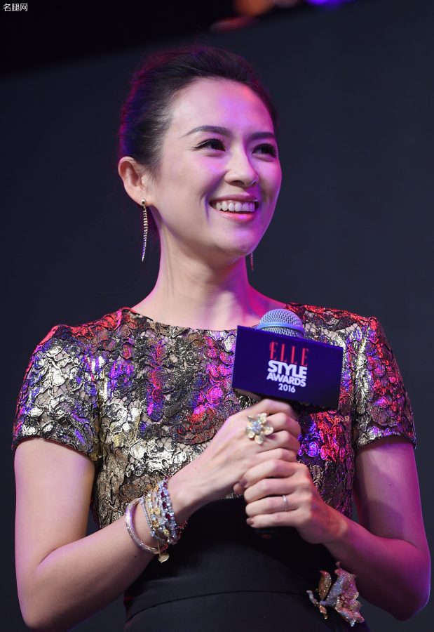 ELLE盛典章子怡霸气现身自带气场(9/10)