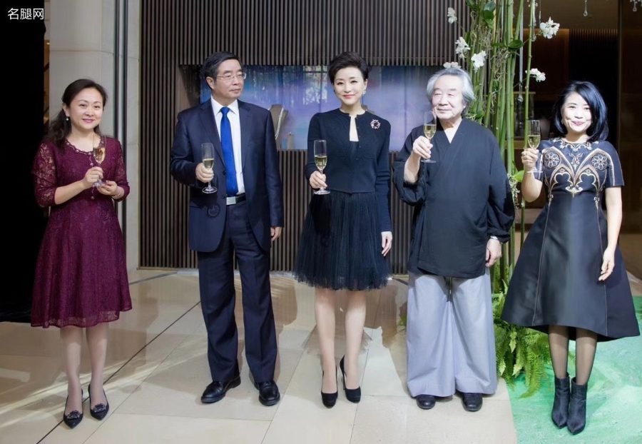 女主持人杨澜腿穿丝袜高跟出席LAN珠宝品牌活动(7/10)