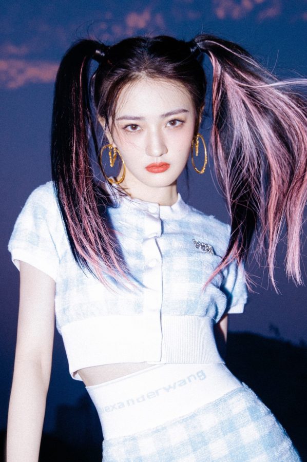 甜酷美少女徐璐双马尾美腿大片(7/7)