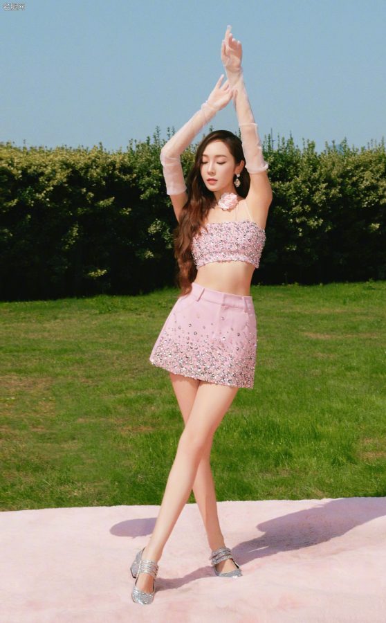 少女时代郑秀妍甜美气质绝美长腿录制《天赐的声音》(4/14)