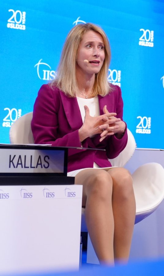 Kaja Kallas在IISS香格里拉对话会议上发言(1/10)