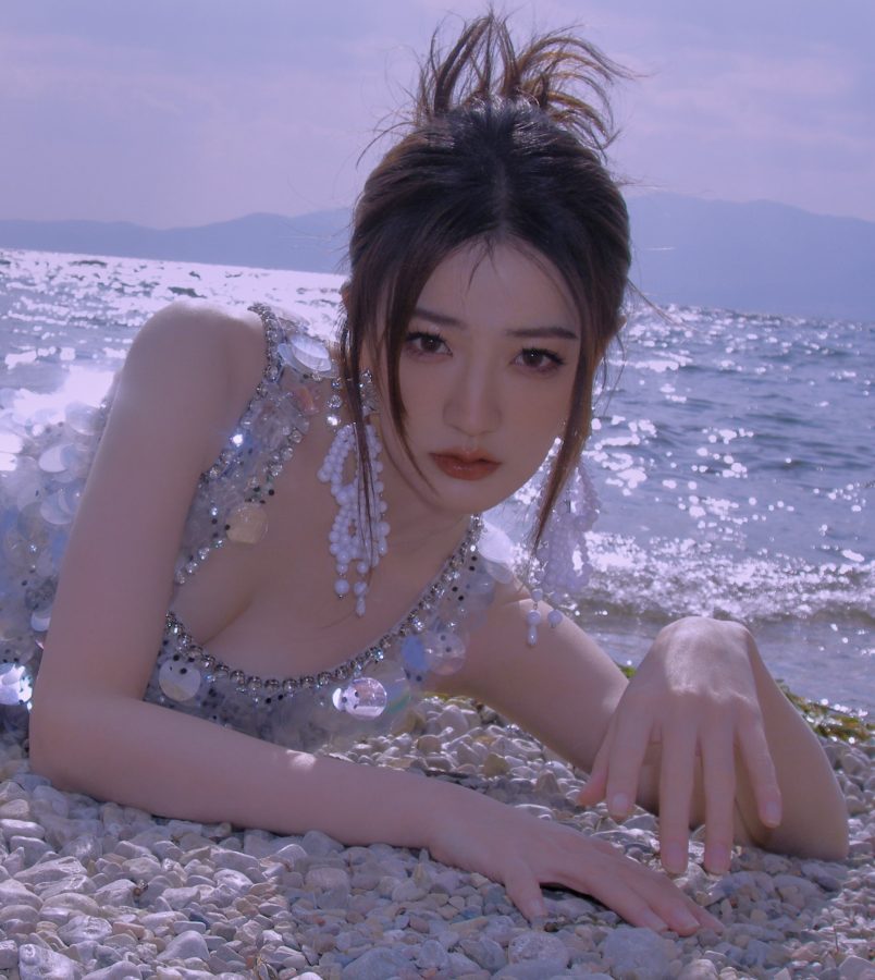 海边的人鱼公主徐璐光滑的玉腿和美足(11/11)