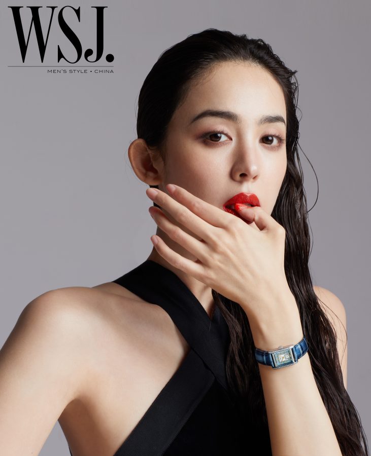 《WSJ》杂志封面古力娜扎湿发红唇轻熟欲感大片(5/10)