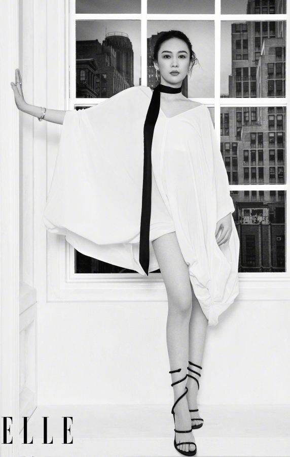 《ELLE》童瑶高级感美脸写真(6/6)