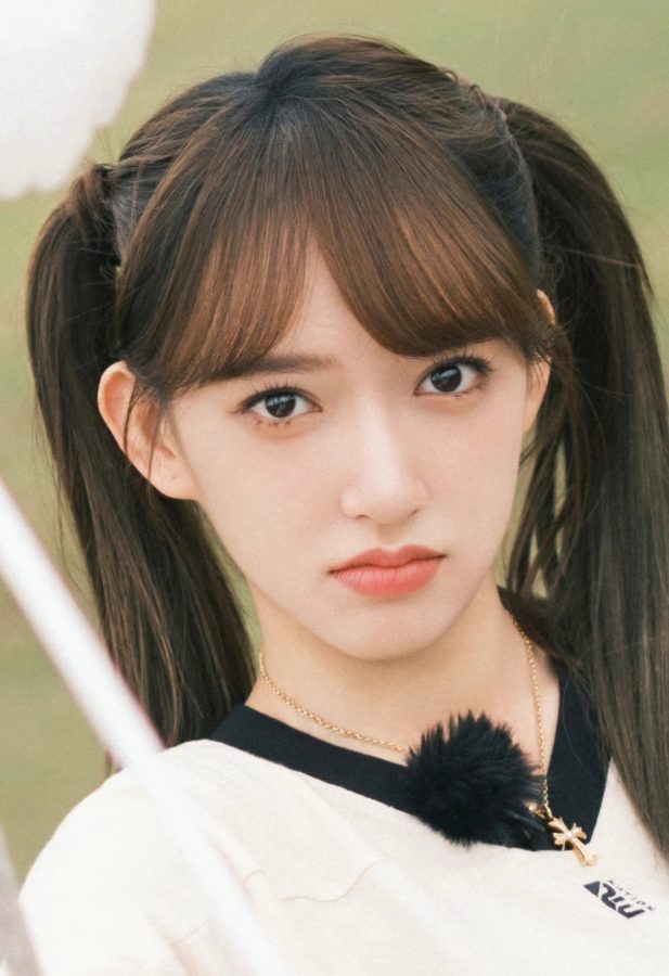 美少女程潇双马尾辫可爱造型荡秋千两条白滑美腿笔直修长(3/5)