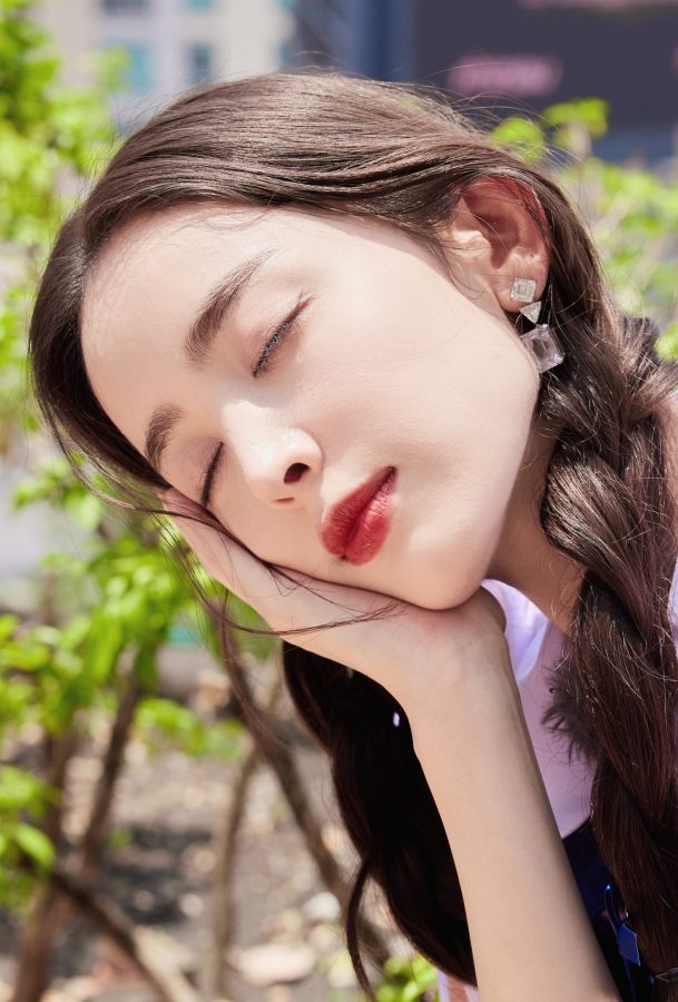双马尾长腿学妹古力娜扎清纯美照(5/9)