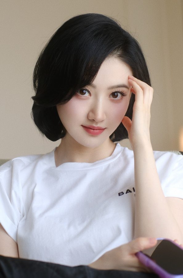 景甜脚穿纯白短袜真纯洁氧气女神(6/8)
