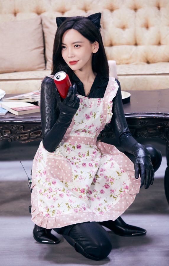 于文文cos猫女紧身衣皮裤长靴(7/9)
