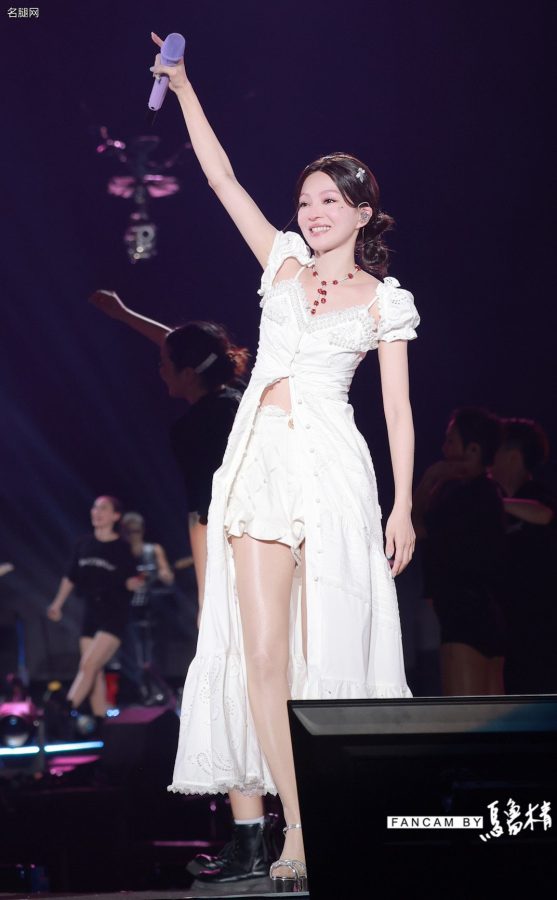 张韶涵演唱会长腿凉高肉丝观众票买值了(21/27)