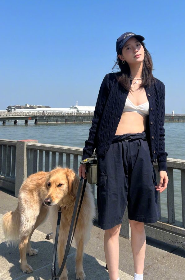 娜比欧阳娜娜比基尼海滩风解锁夏日清凉(6/15)