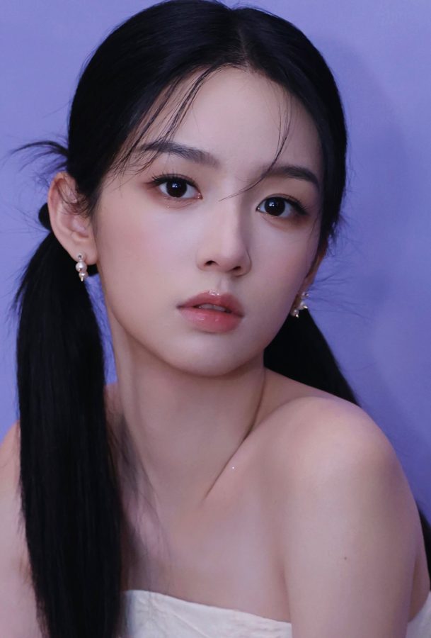 双马尾甜妹周也花朵短裙搭高跟凉鞋清纯与性感并存(5/8)