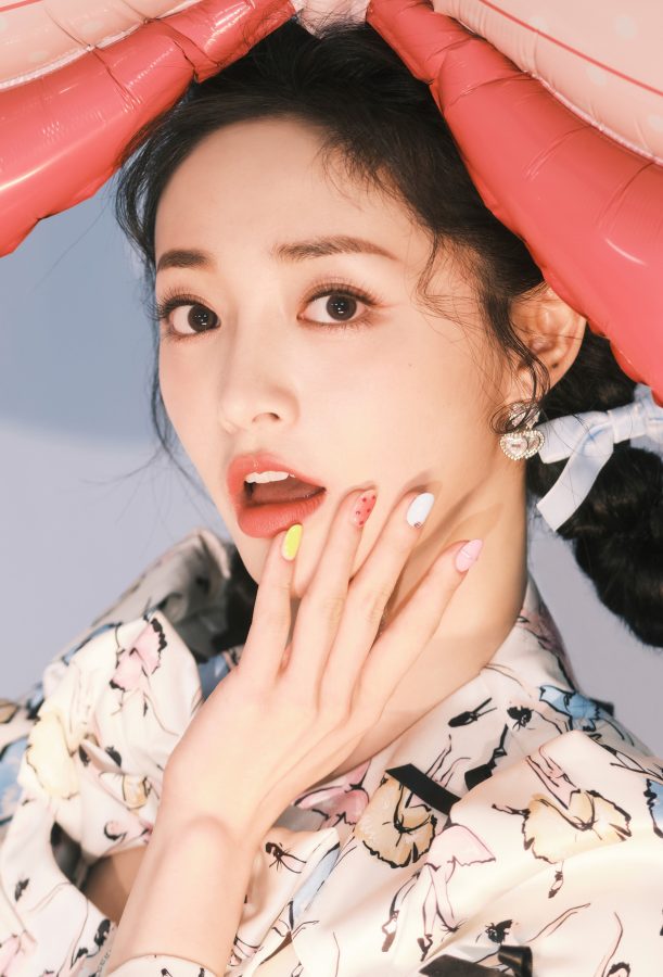 甜美少女心周洁琼纤细美腿更是吸睛利器(6/8)