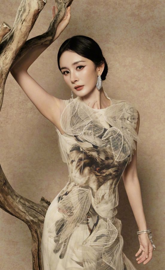 杨幂出席W年度光影盛典华贵装扮每一张都超美(7/13)