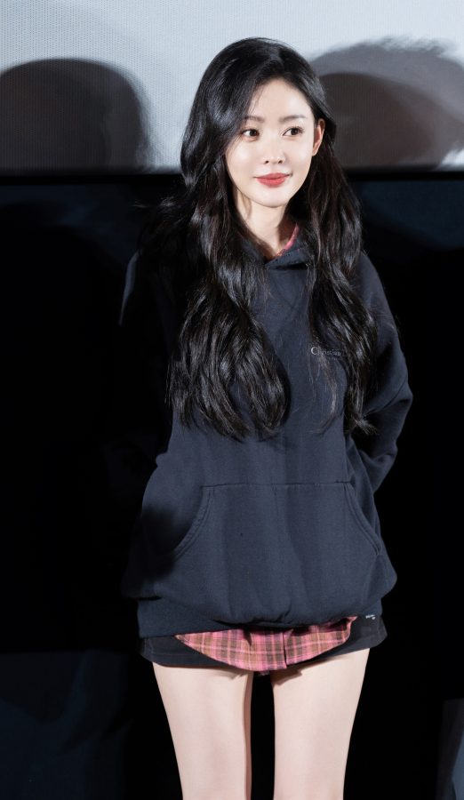 张天爱白皙美腿穿长靴优雅蹲姿(2/3)